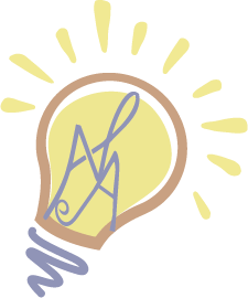 Nanette Creative Lightbulb Logo